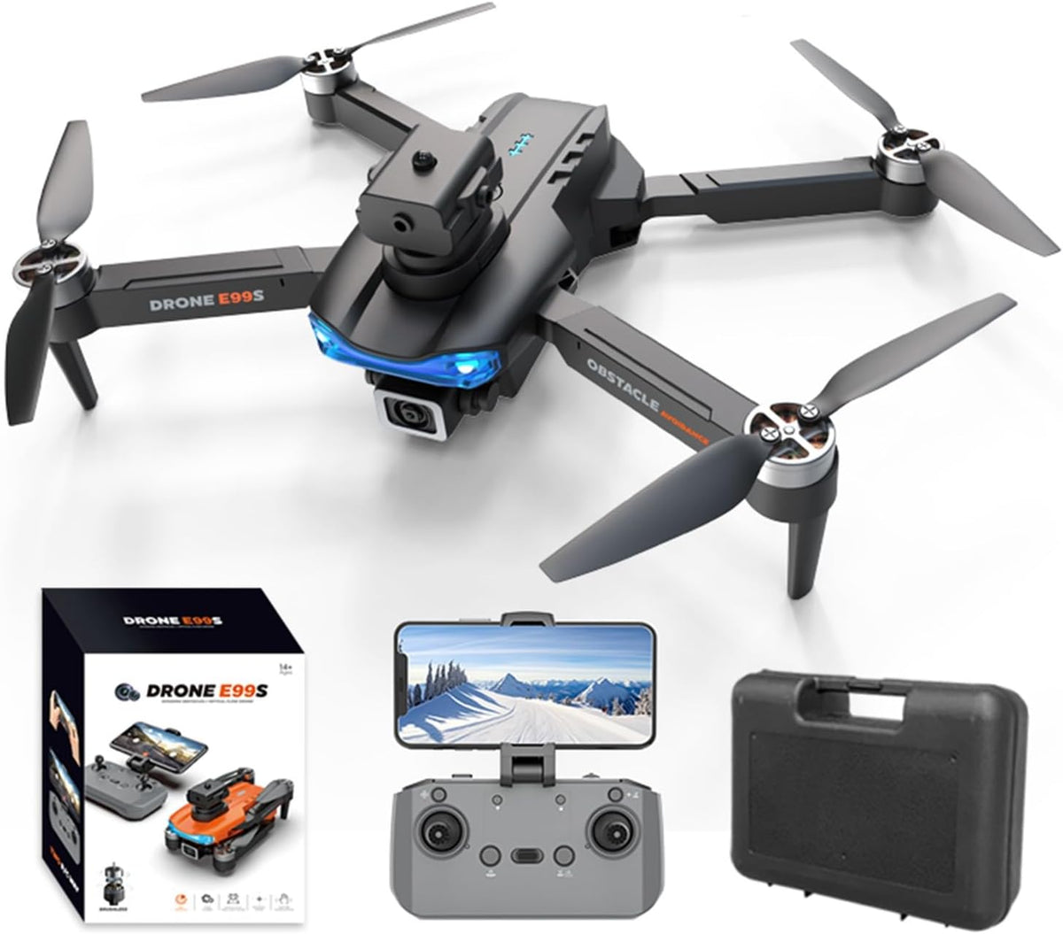 Drone With 1080P Camera Brushless Motor RC Quadcopter S488083