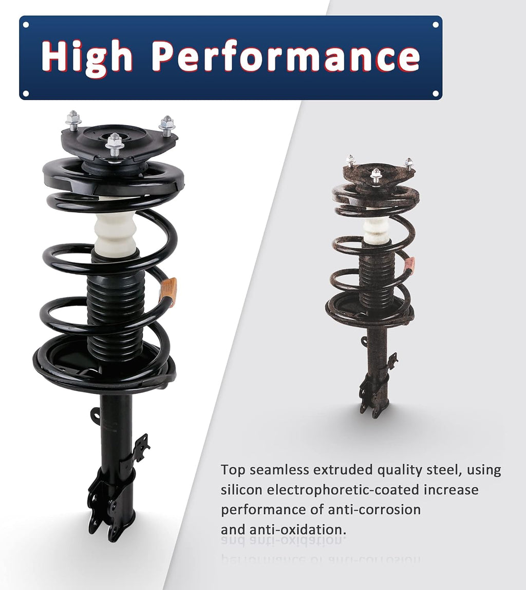 Complete Front and Rear Shock Absorbers for BMW E46 D2479