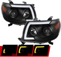 BLK Projector Headlights with LED Sequential Switchback Signal K726