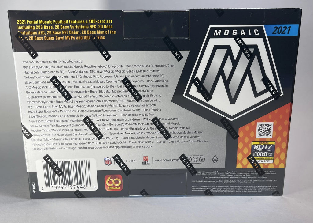 Mega Box Football Cards H59029