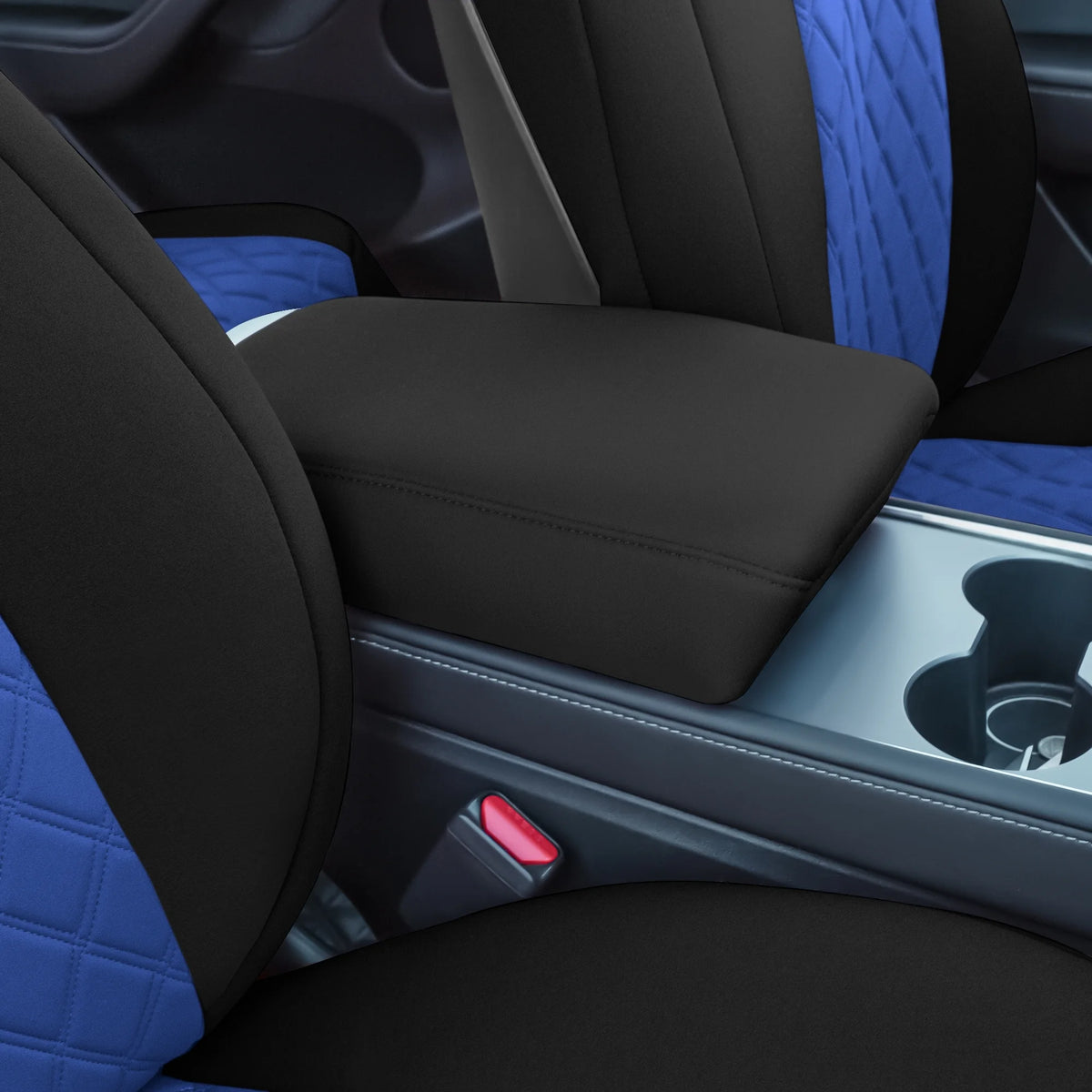 Blue Neoprene Custom Fit Seat Covers for Tesla Model Y J822