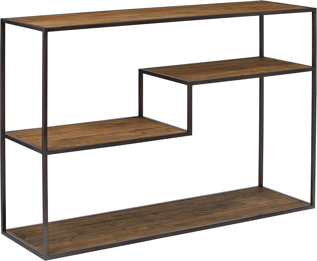 Mid-Century Modern Wood and Metal Bookcase F686248