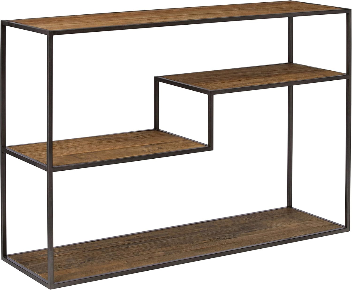 Mid-Century Modern Wood and Metal Bookcase F686248