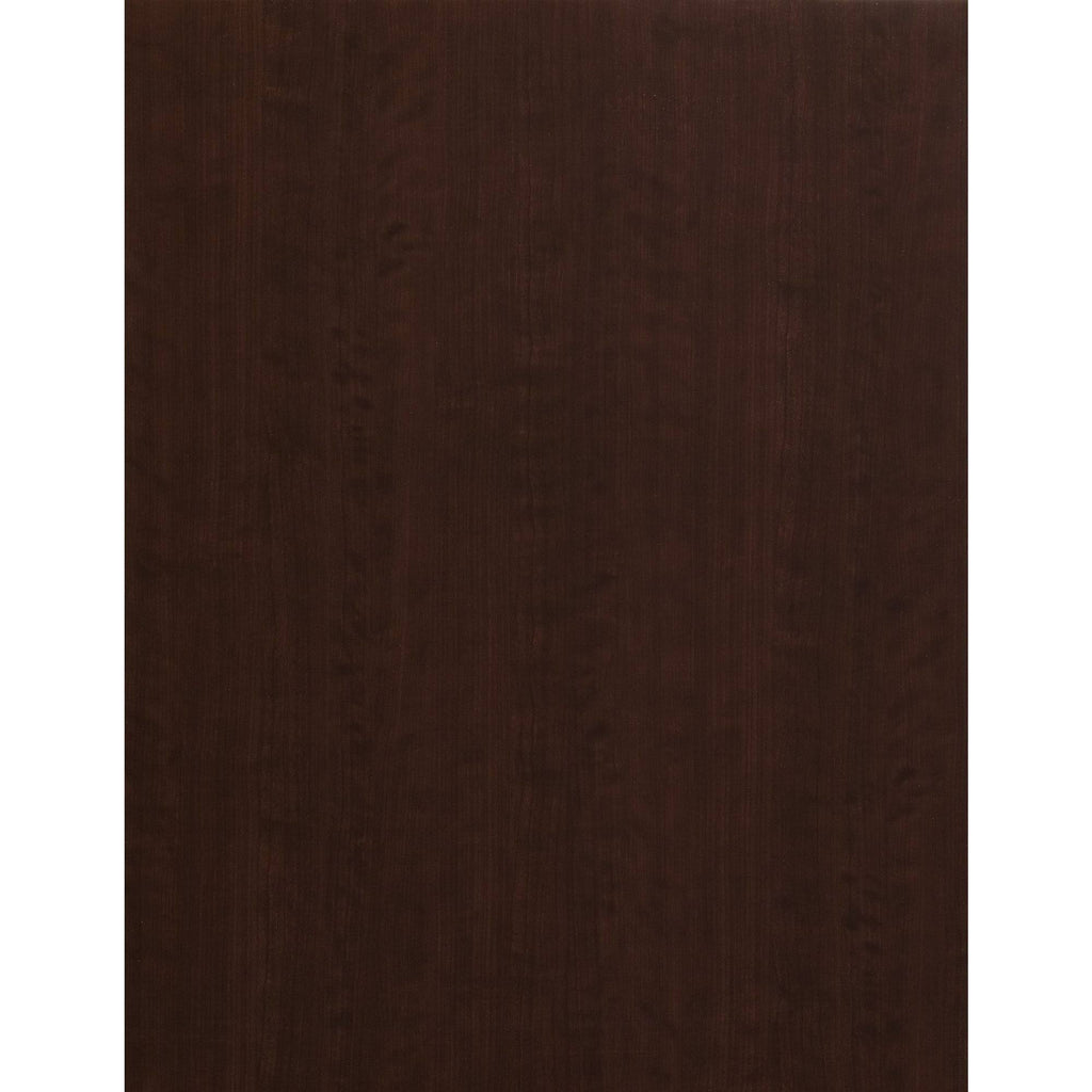 18W 5 Shelf Bookcase with Doors Mocha Cherry L86420