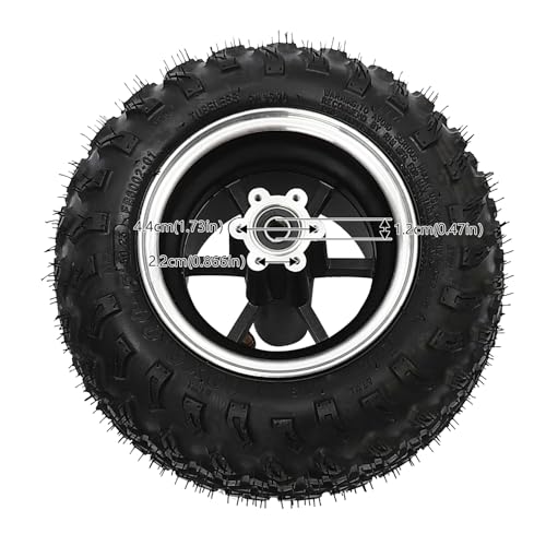 10IN 24V/36V Dual Motor Drive Air Wheel Off-Road Wheel Conversion Kit with Reverse Switch U248