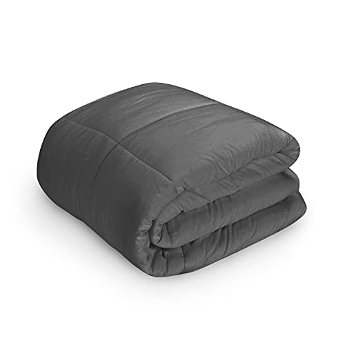 Queen Size Gray Down Alternative Comforter Q4472
