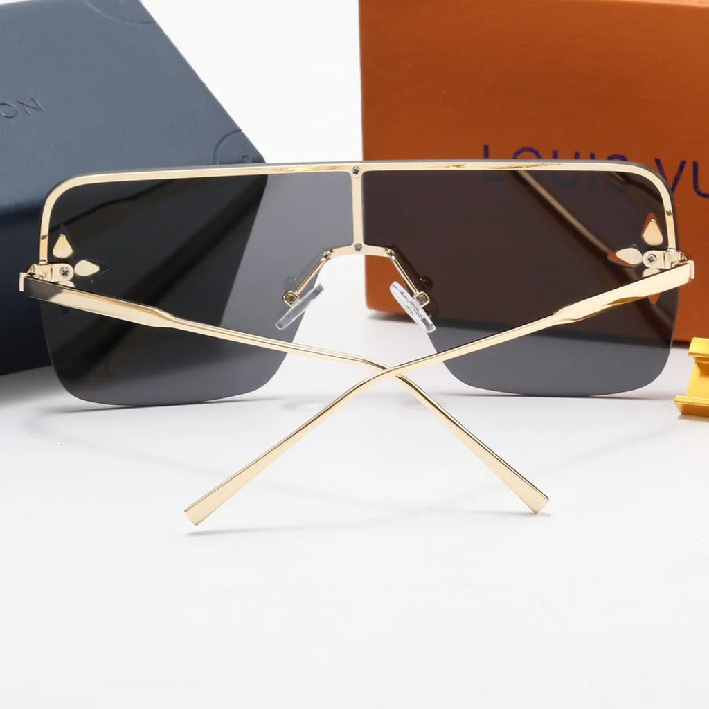 One Piece Printed Polarized Sunglasses A9502