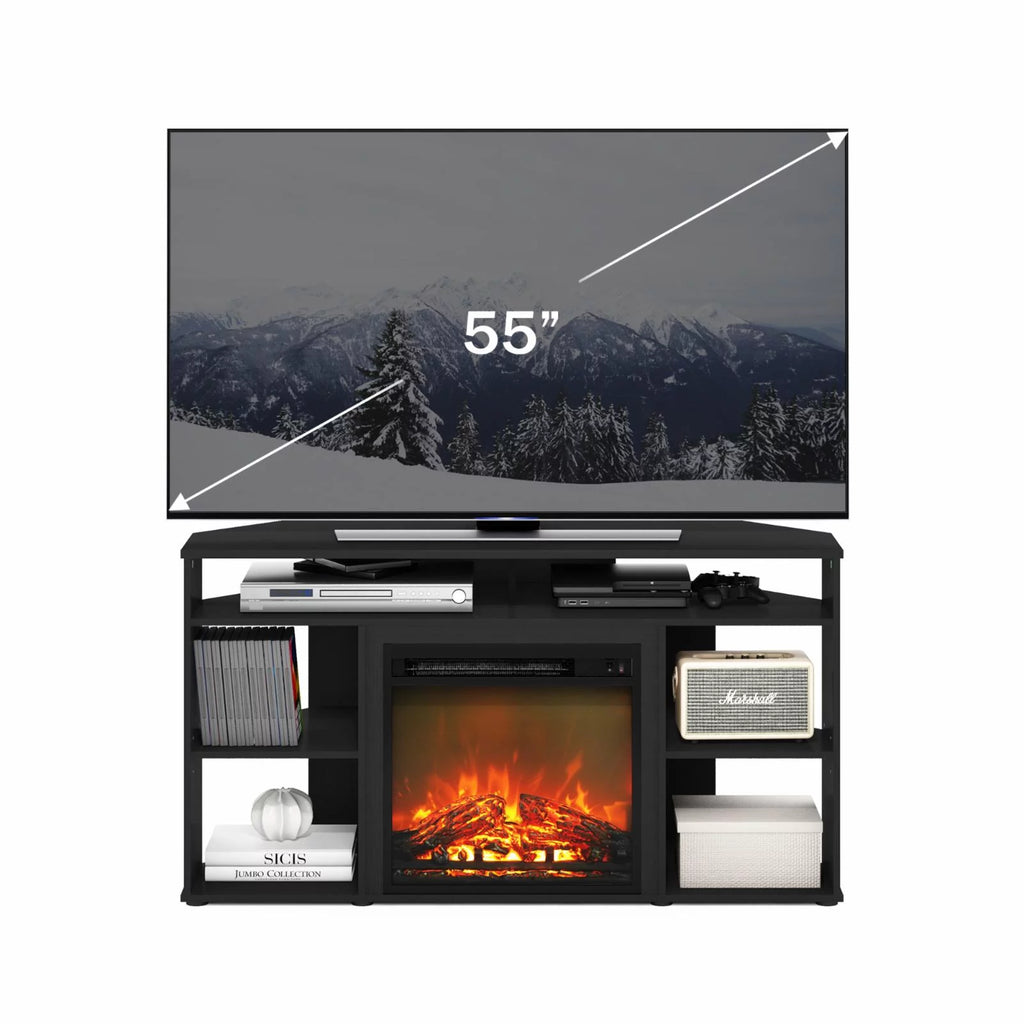 Corner TV Stand with Fireplace K818195