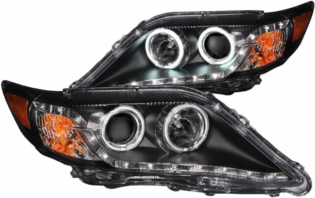 Projector Headlights with Halo Black S17522