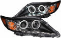 Projector Headlights with Halo Black S17522
