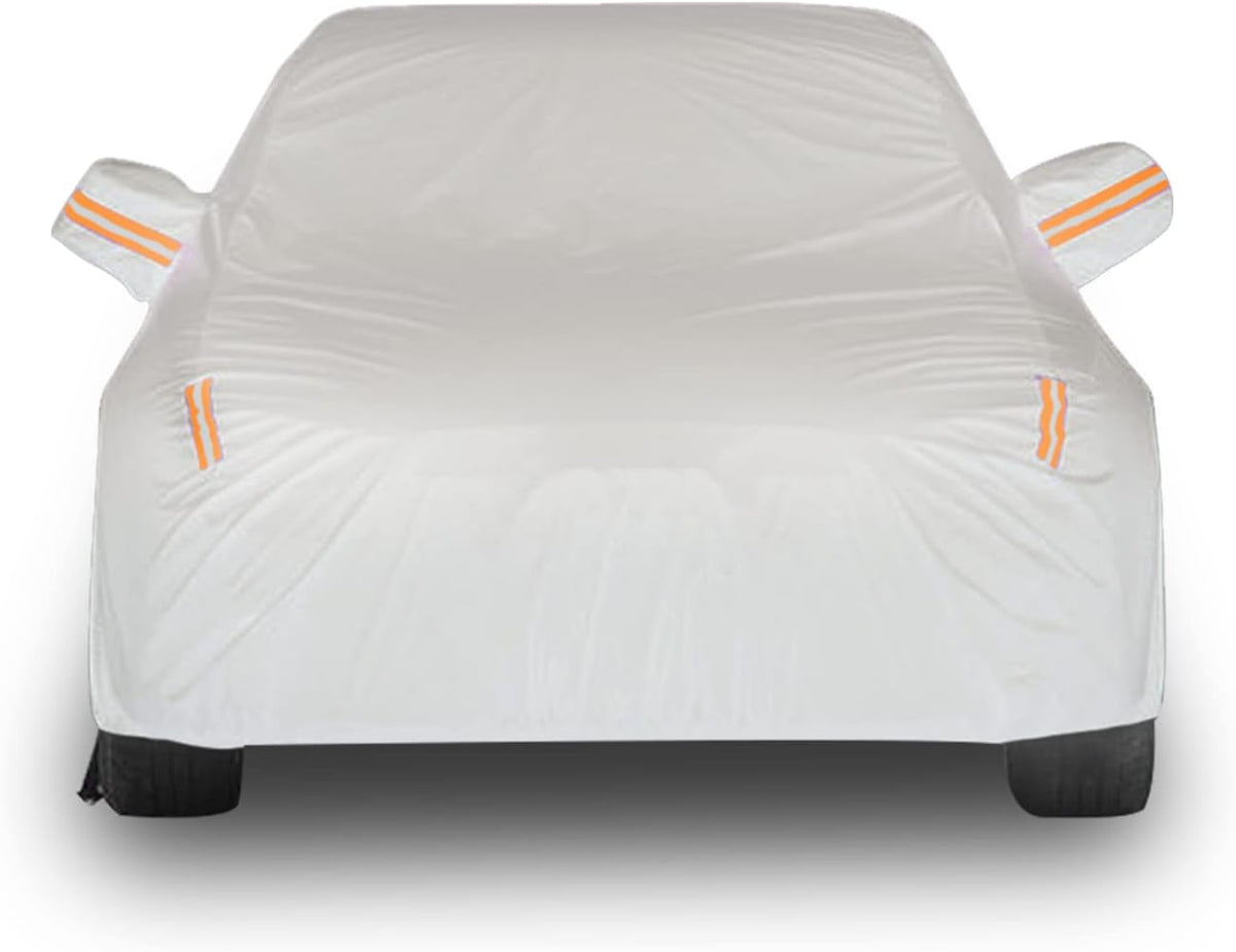 Silver Waterproof Full Car Cover for SUV A407