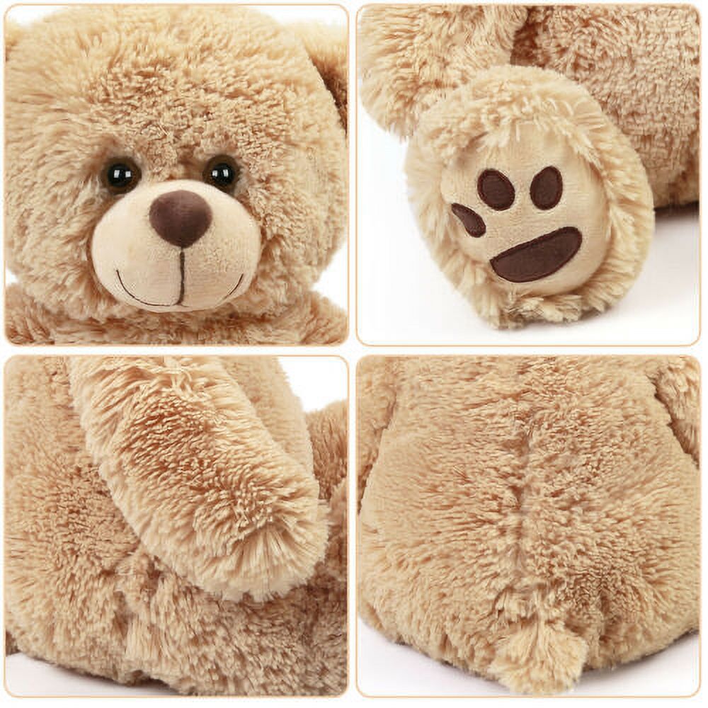 Brown Plush Teddy Bear Stuffed Animal 17" D217