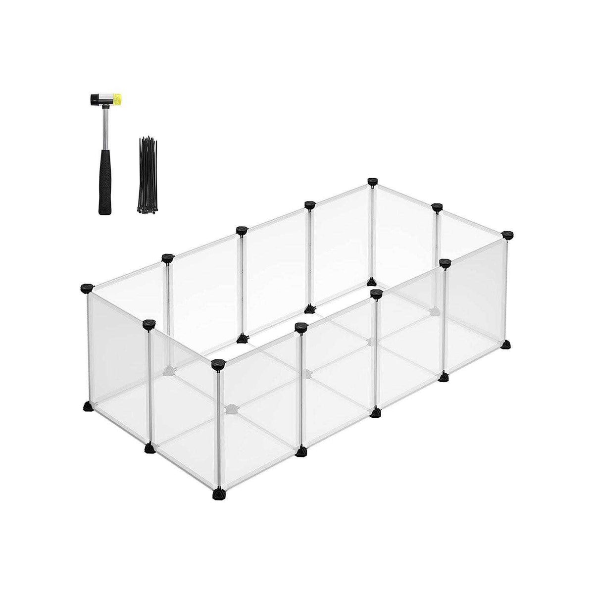 Plastic Pet Playpen with Floor O4221