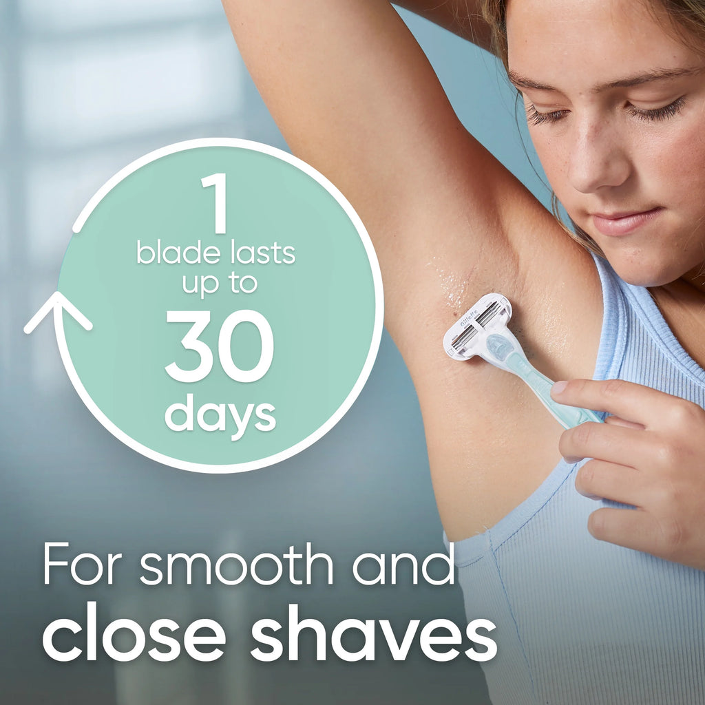 Sensitive Women's Razor Blade Refills, 4 Count Y447