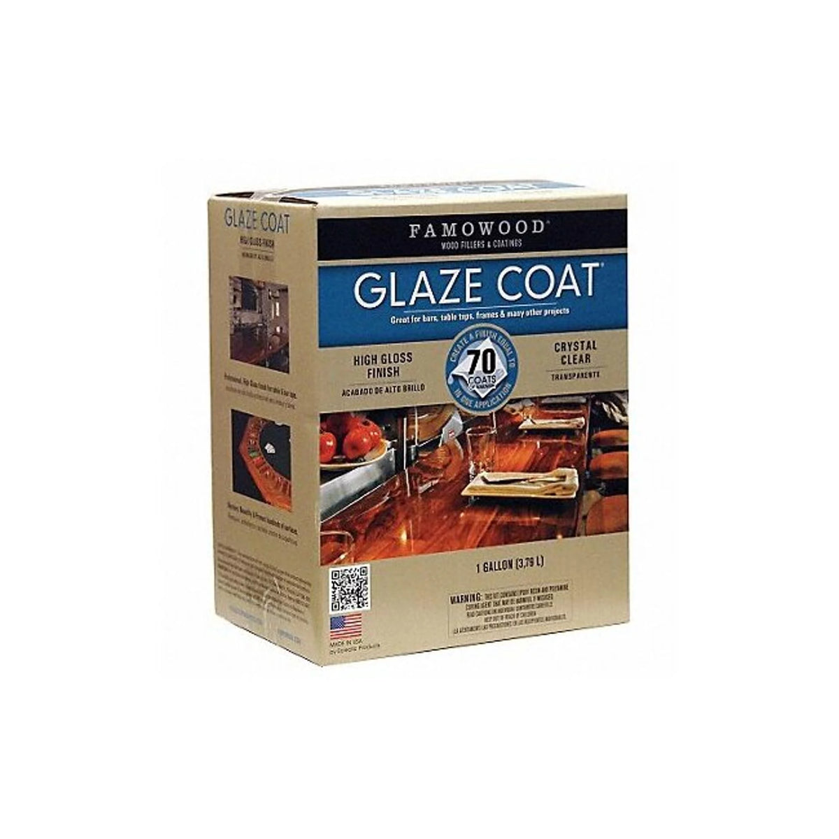Clear Epoxy Kit, Gallon N904858
