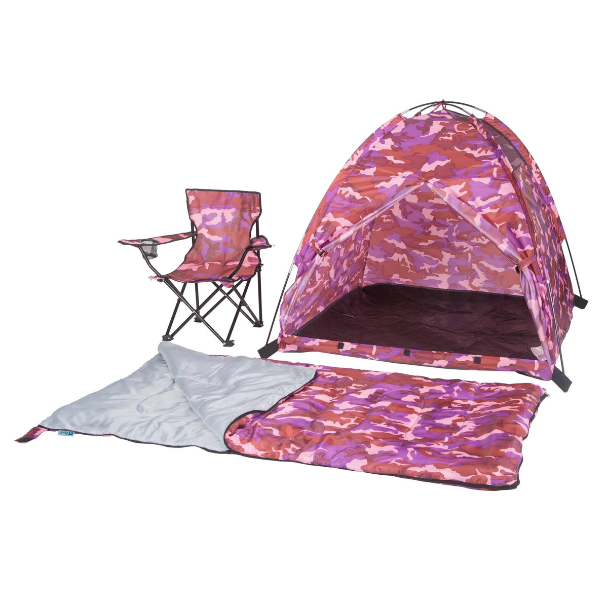 Pink Camo Tent Set E166711