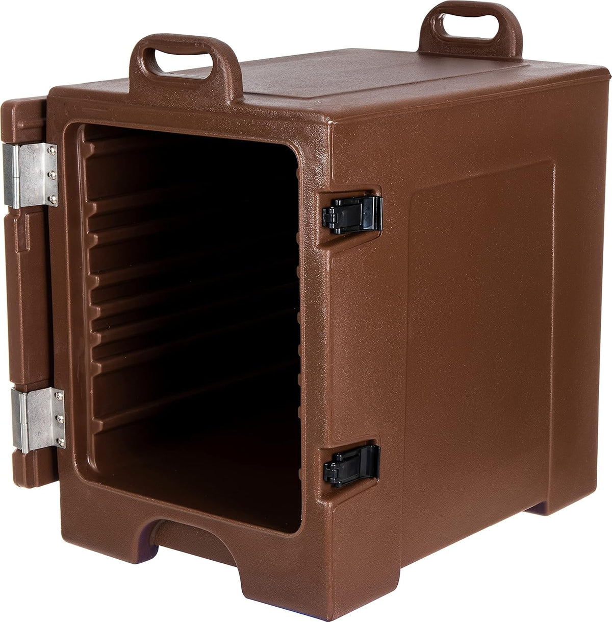 Insulated Food Pan Carrier, End Loader, Brown Q3783