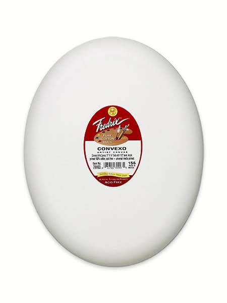 Convexo Stretched Canvas Box of Four 11x14x22 Oval O4745