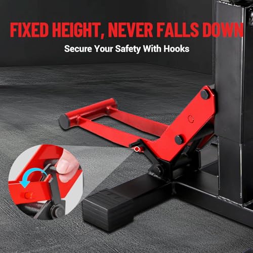 Hydraulic Motorcycle Lift Stand 440 Lbs Capacity Adjustable Height I515