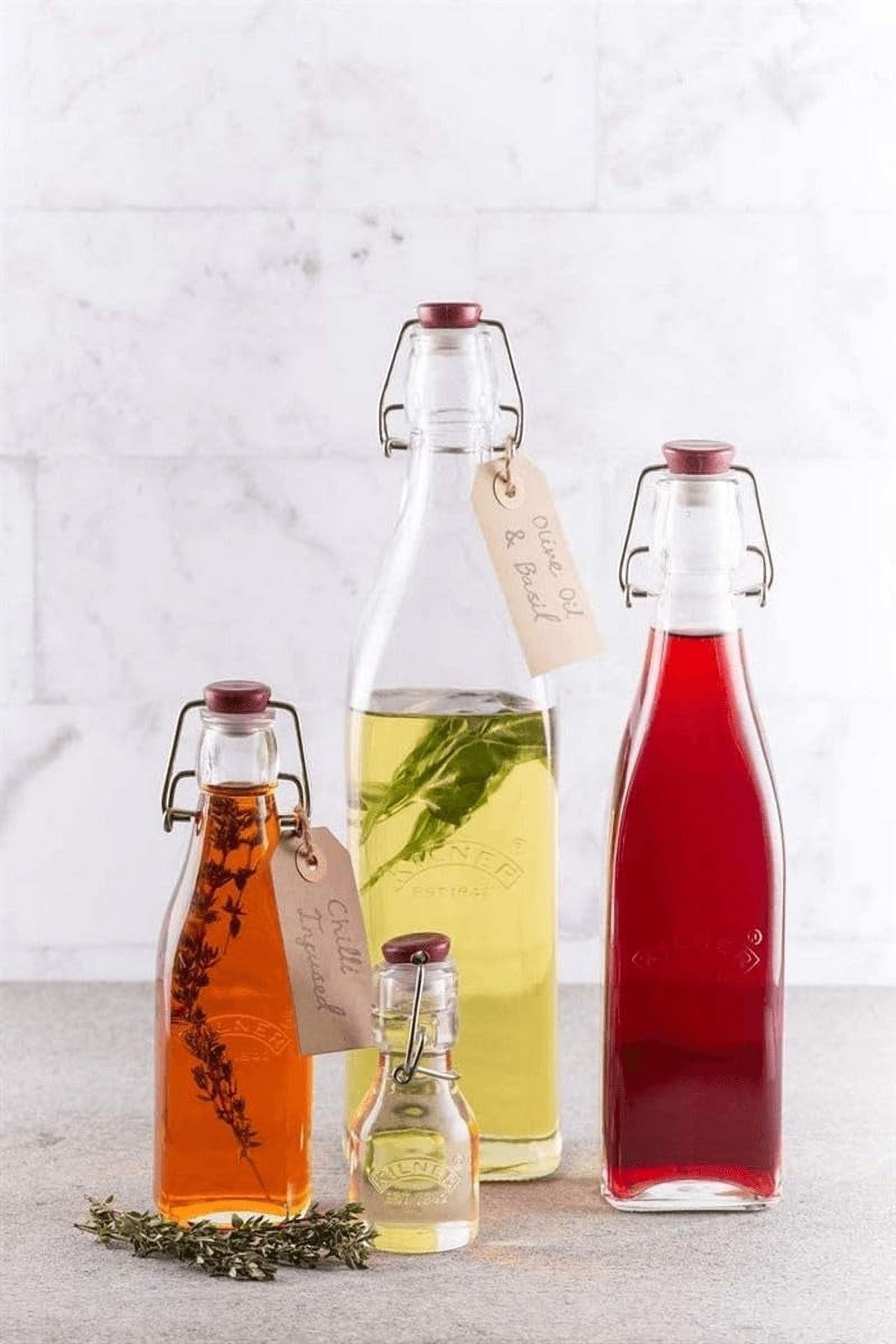Clear Clip Bottle 33.8 Fl Oz (1 L) Z743