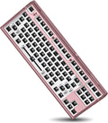 Pink 87 Keys RGB Modular Mechanical Keyboard DIY Kit E10699