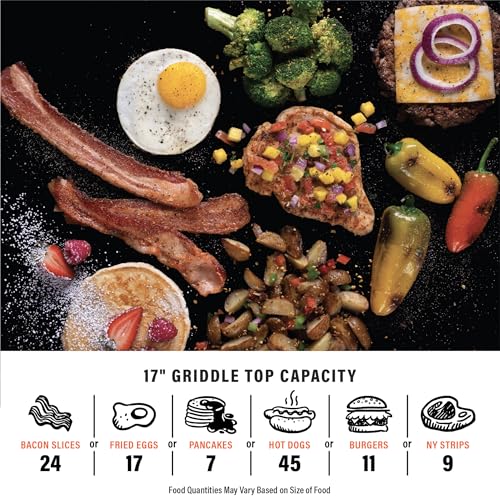 17” Tabletop Propane Gas Griddle S159114