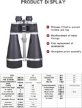30X80 BAK4 Waterproof Astronomy Binoculars with Carrying Case Y715