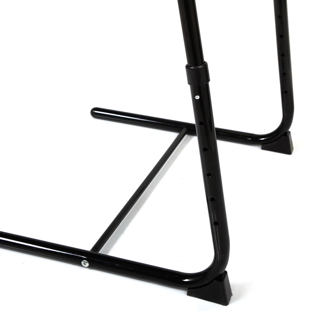 Set of 2 Black Portable Computer Table J402136