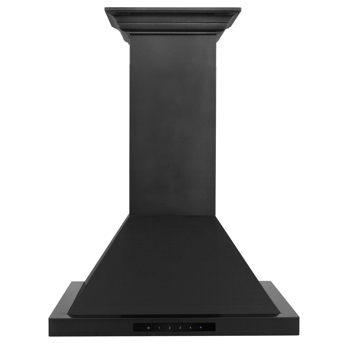 30 in. Convertible Vent Wall Mount Range Hood Black Stainless Steel O2656