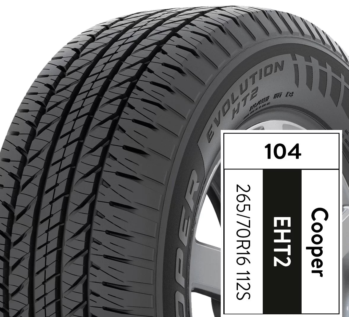 265/70R16 112S All-Season Tire V64009
