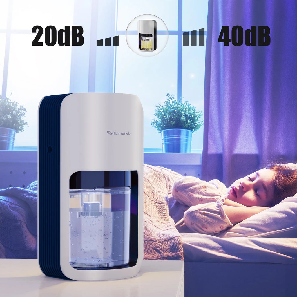 1200ml Ultra Quiet Dehumidifier with Automatic Defrosting C843