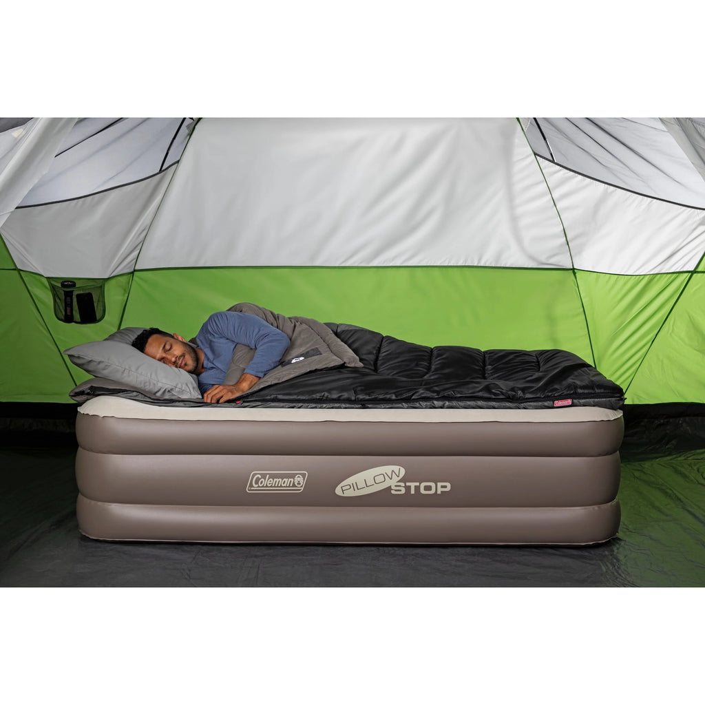 Double-High Airbed with Rechargeable Pump, Twin I87661