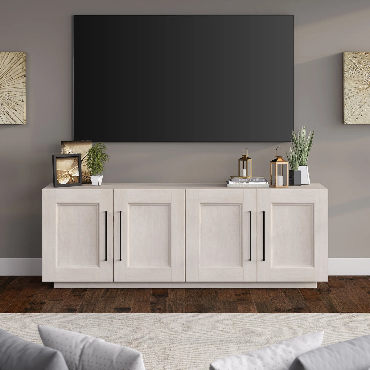 White TV Stand N56497