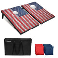 American Flag Cornhole Set with 8 Bean Bags G722