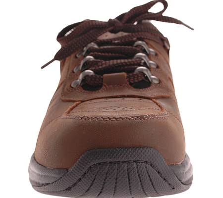 Brown Leather Adult Unisex Shoes V5347