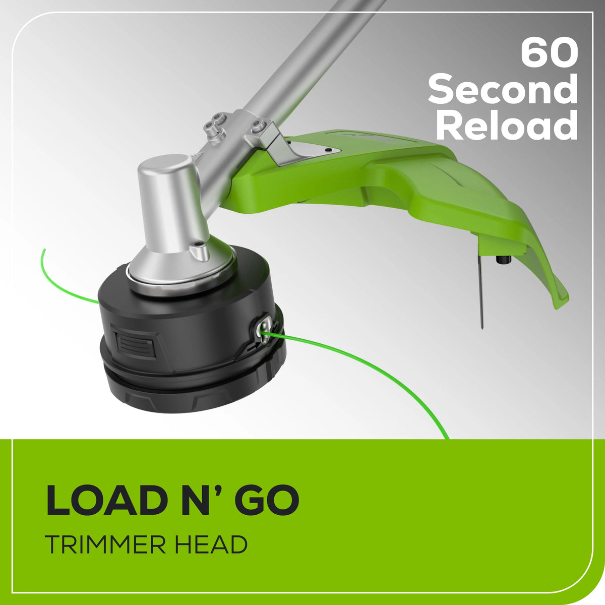 60V 16 String Trimmer with 4.0 Ah Battery & Charger Y243