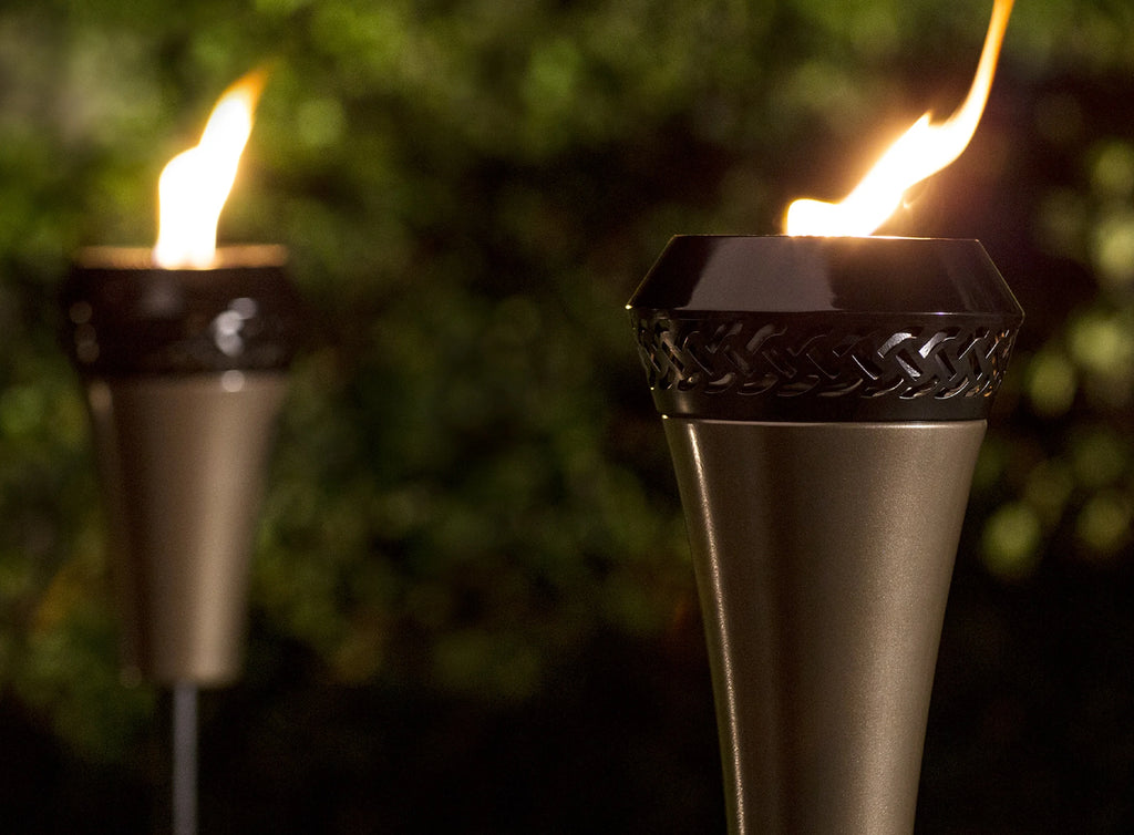 66 inch Metal TIKI Torch with Large Flame Q30943