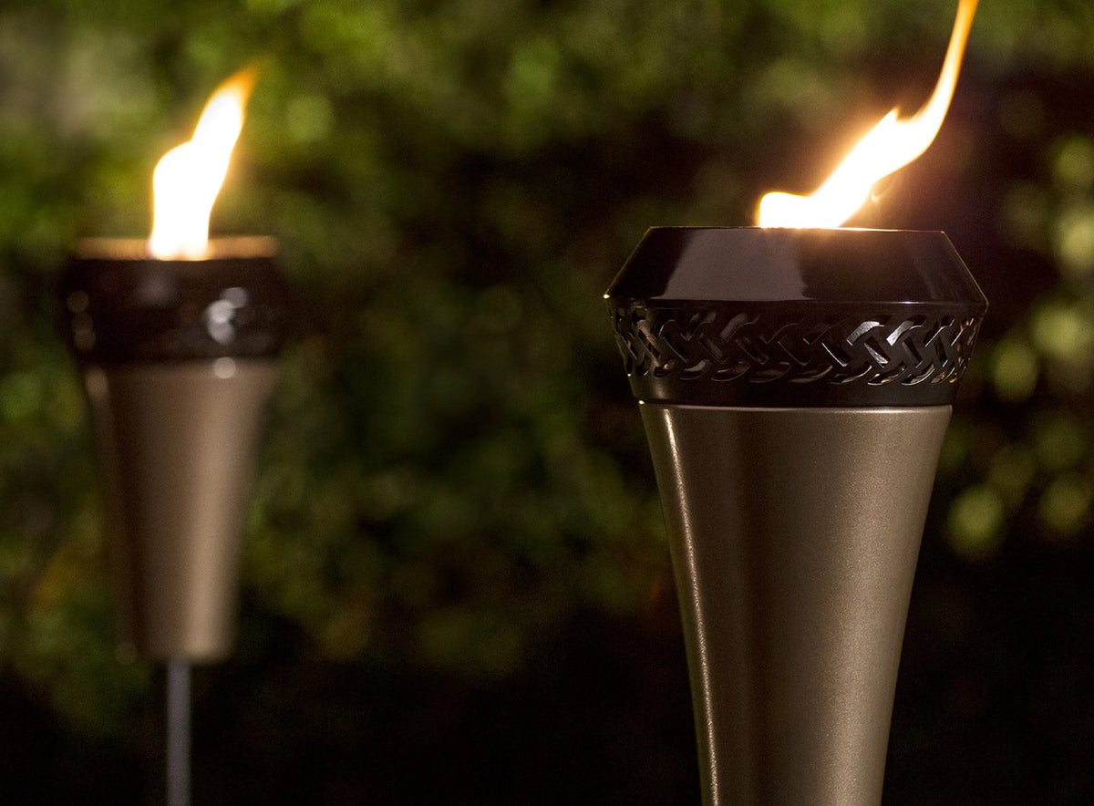 66 inch Metal TIKI Torch with Large Flame Q30943