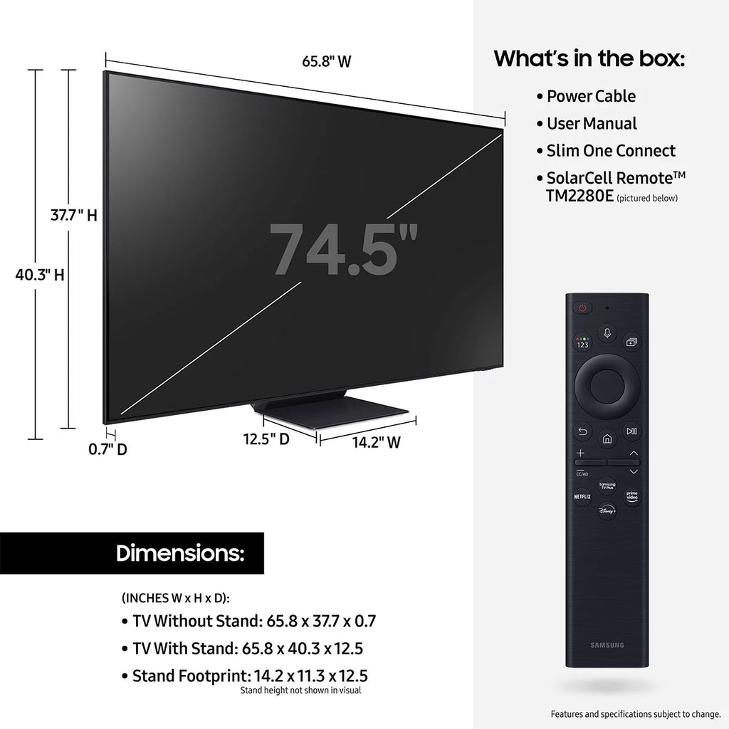 75" Neo QLED 4K Smart TV V4176
