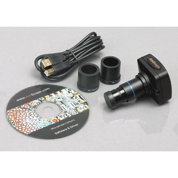 2000X LED Trinocular Compound Microscope with 3D Mechanical Stage and 5MP Camera O750133