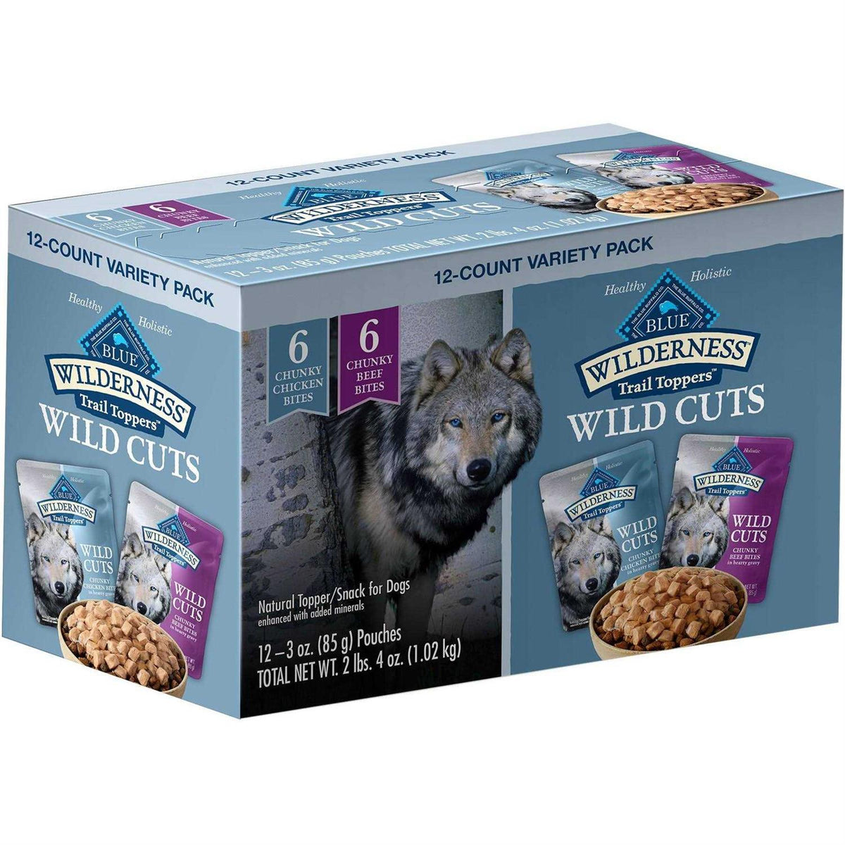 Chicken & Beef Bites Variety Pack Wet Dog Food R47391