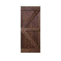 Knotty Pine Solid Wood Interior Barn Door Slab N69988