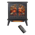 24 Inch 3D Infrared Electric Stove with Remote Control E383
