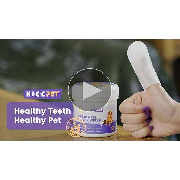 Teeth Cleaning Wipes for Dogs & Cats E586594