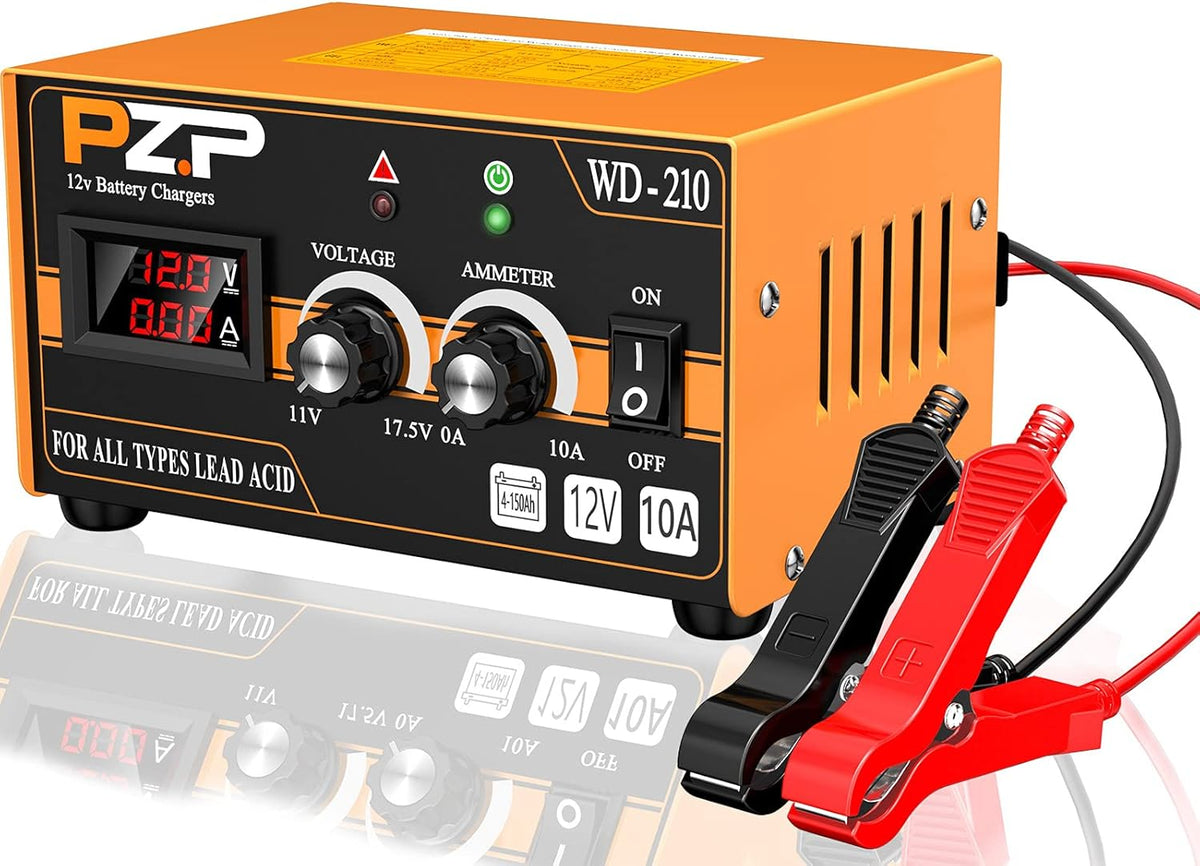0-10 Amp 12v Automotive Battery Charger V4513