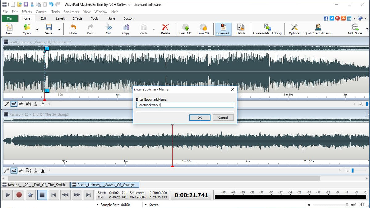 Audio Editing Software X93789