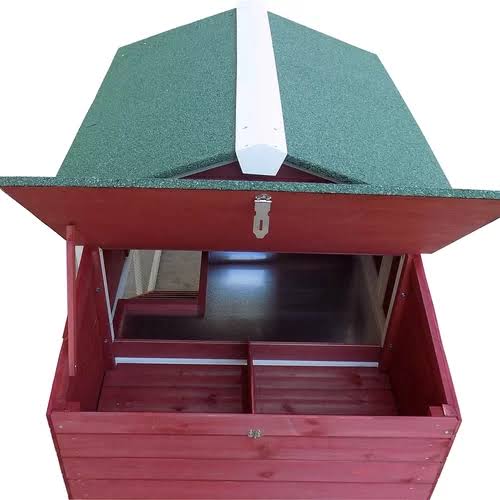Chicken Coop with Run Area and Nesting Box C786388