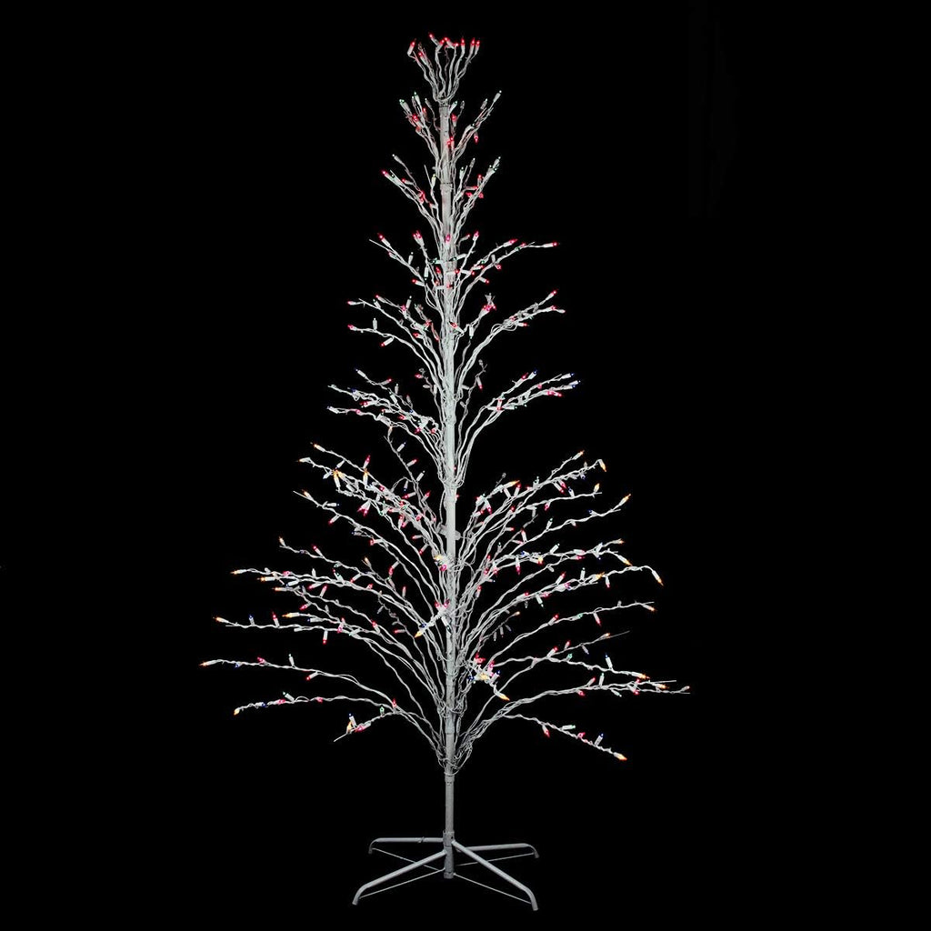 White Cascade Twig Tree Christmas Outdoor Decoration C892