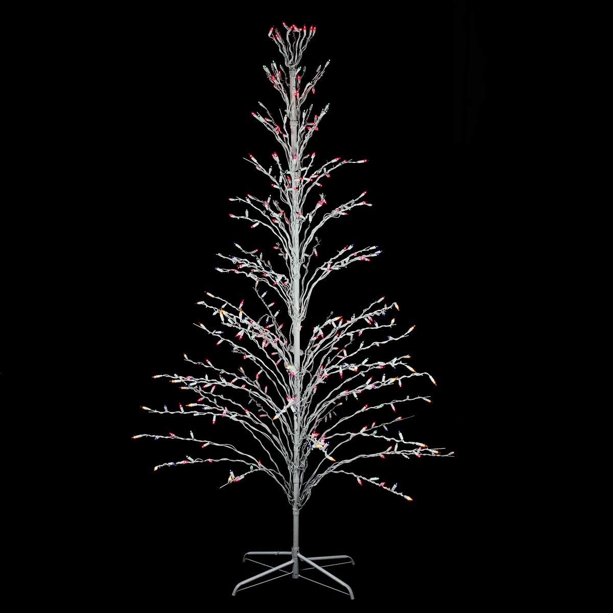 White Cascade Twig Tree Christmas Outdoor Decoration C892