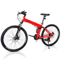 Folding 21 Speed 26 Wheel Steel Frame Mountain Bike B427